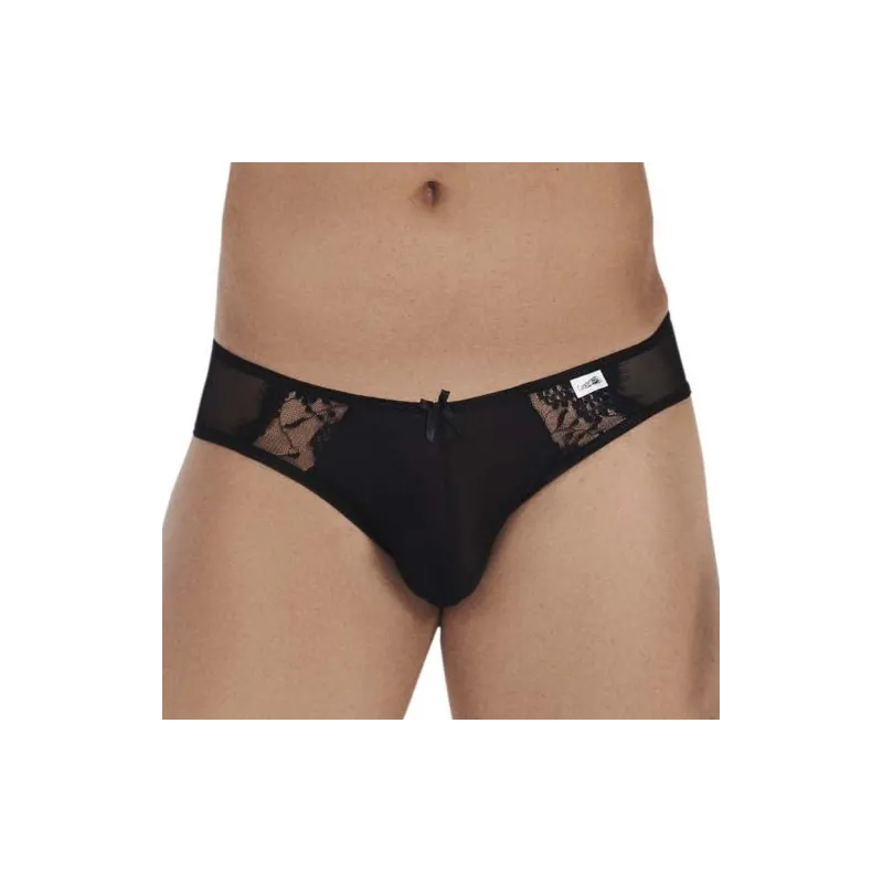 CandyMan Jockstrap Dentelle Lilith Noir